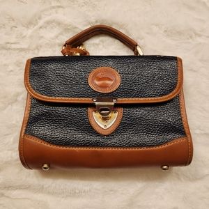 Dooney & Bourke Pebble Leather Satchel Purse